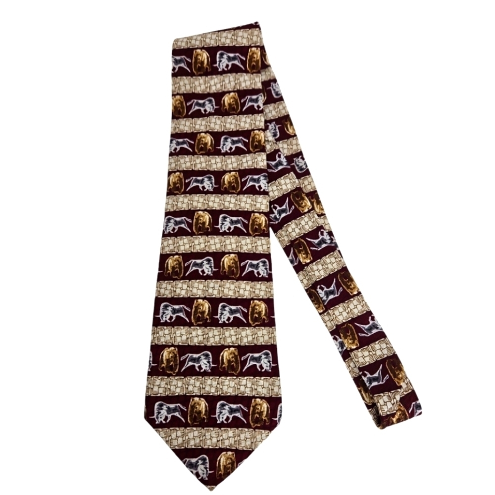 Vicky Davis New York Wallstreet Bull & Bear Men's Tie